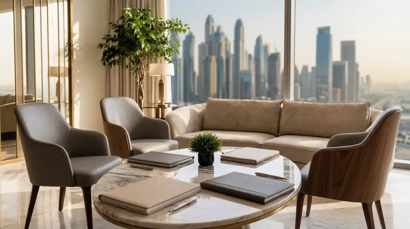 Private advisory meeting room