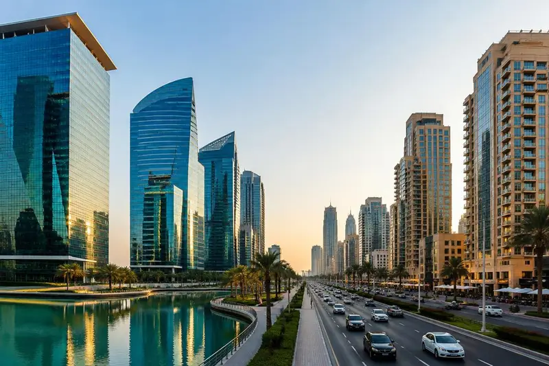 UAE commercial waterfront