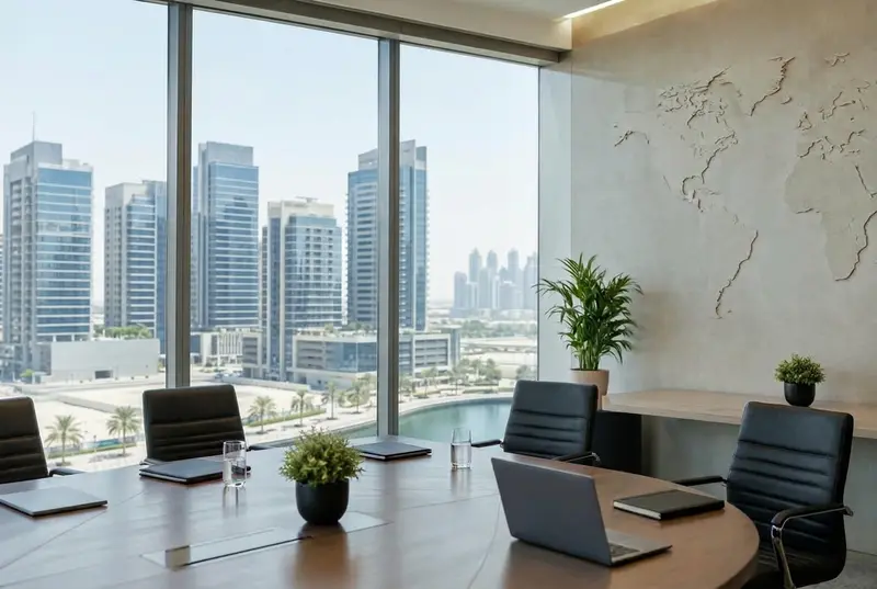 International meeting room