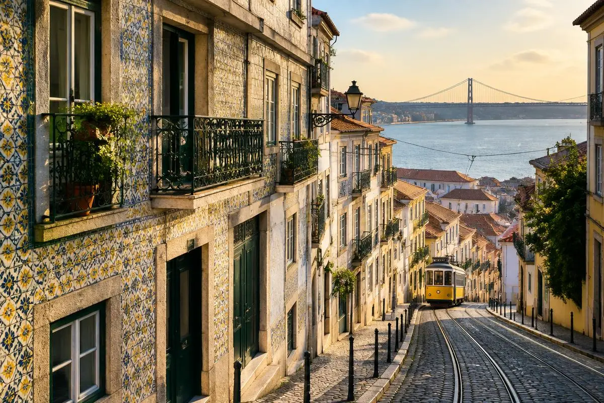 Portuguese residential street