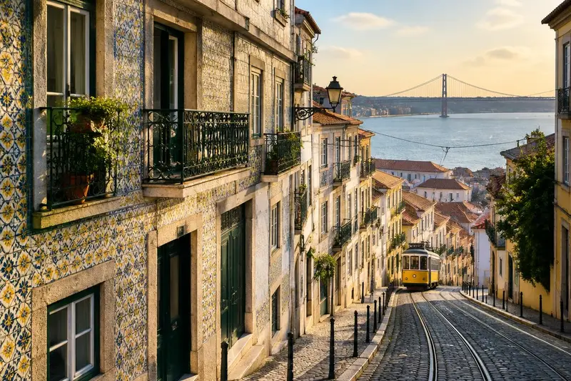 Portuguese residential street
